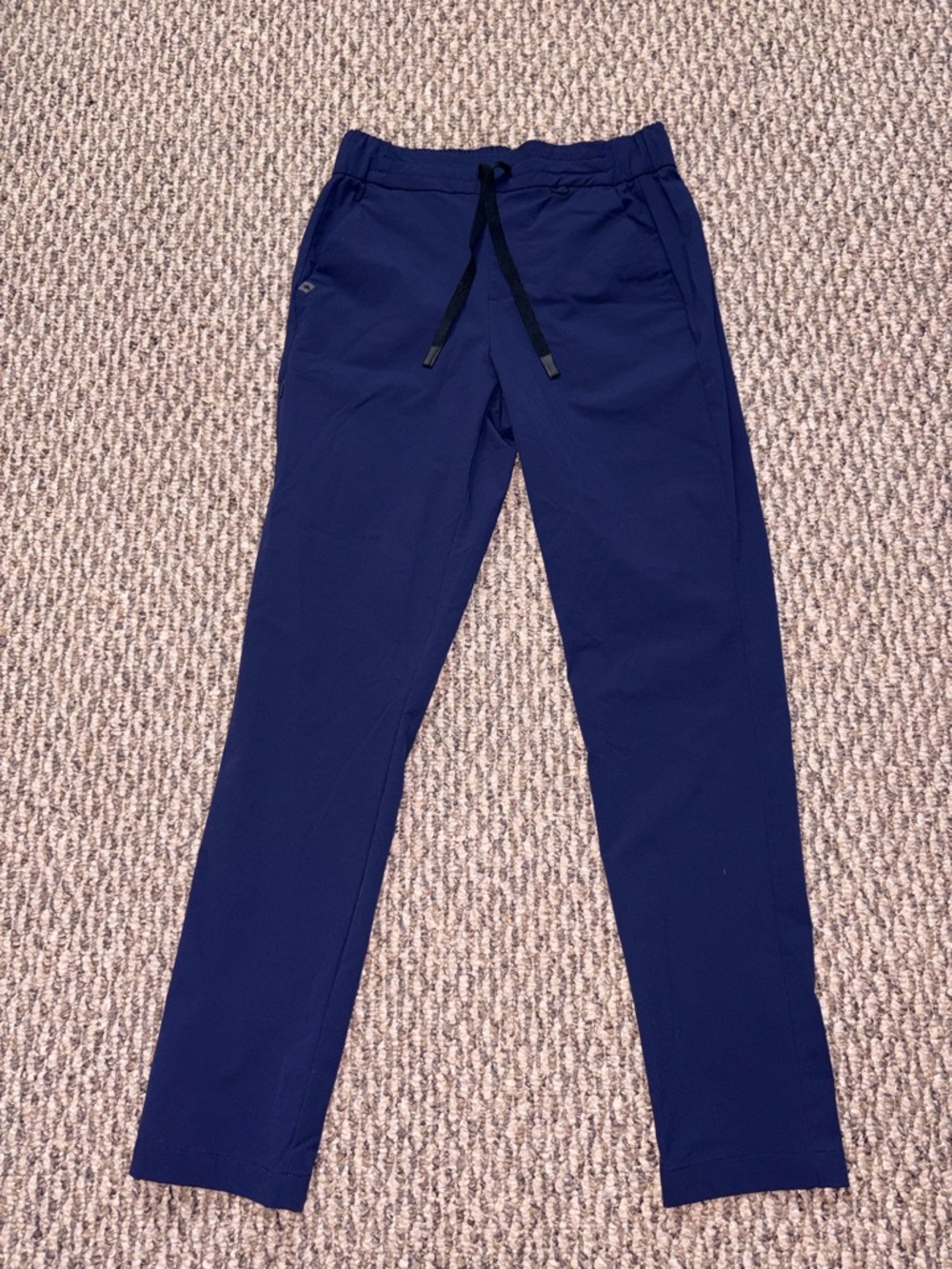 Figs Women Navy Slim Drawstring Joggers - Picture 2 of 5